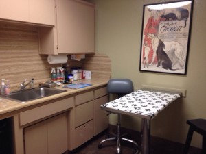 One of clinic exam rooms  